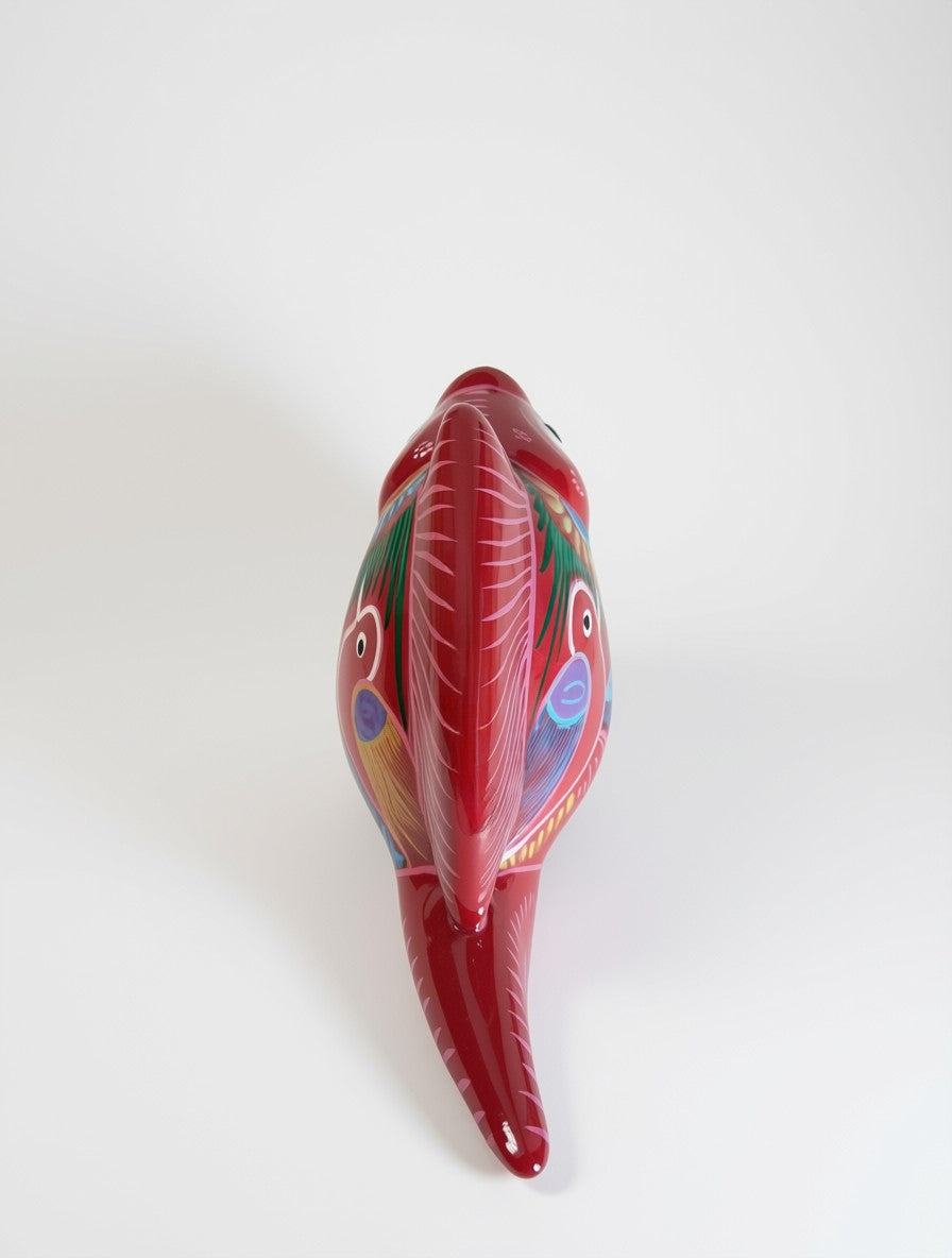 Red Fish Talavera Handemade