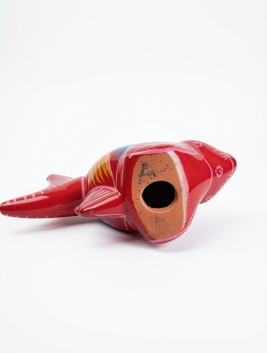 Red Fish Talavera Handemade
