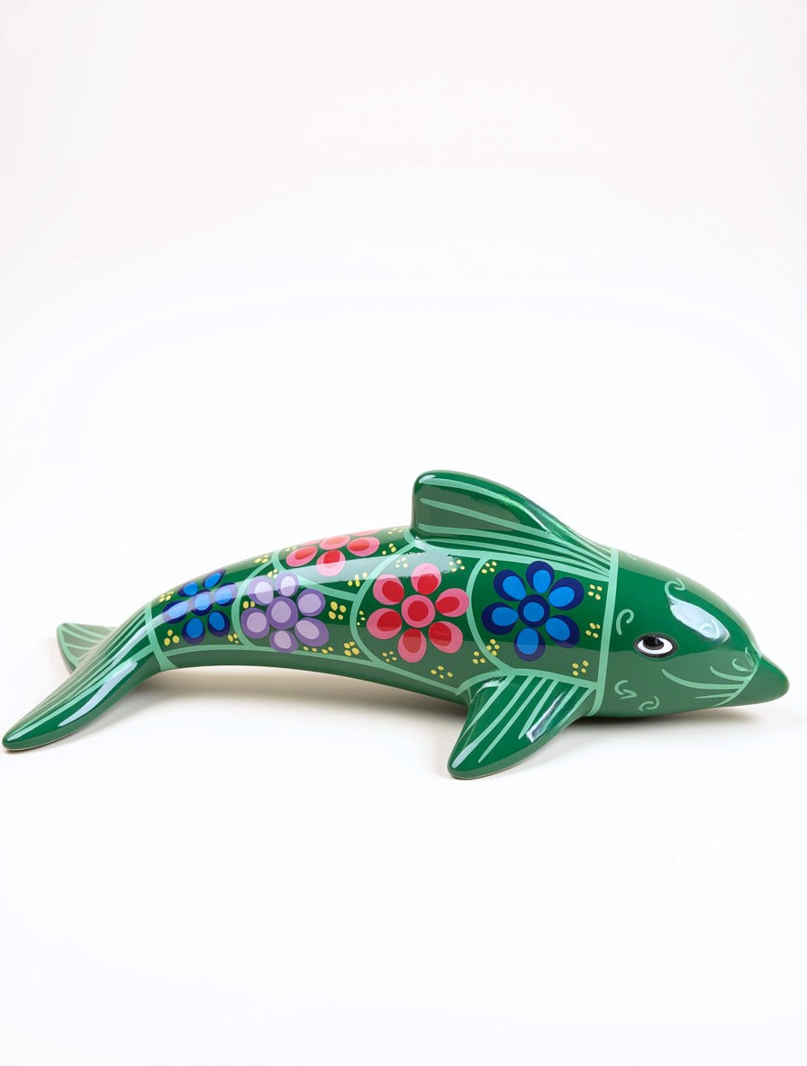 Green Dolphin Ceramic