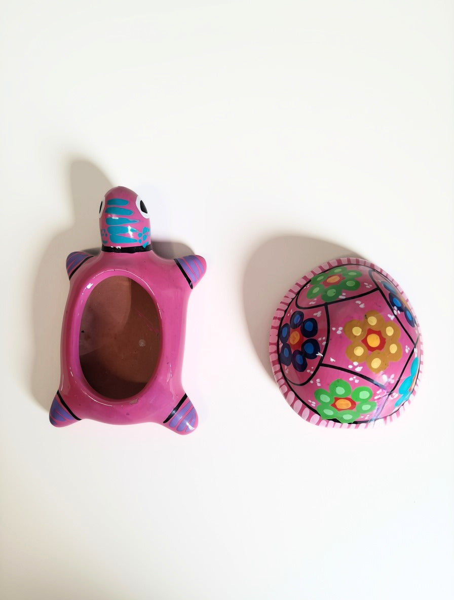 Talavera Turtle Pink Small
