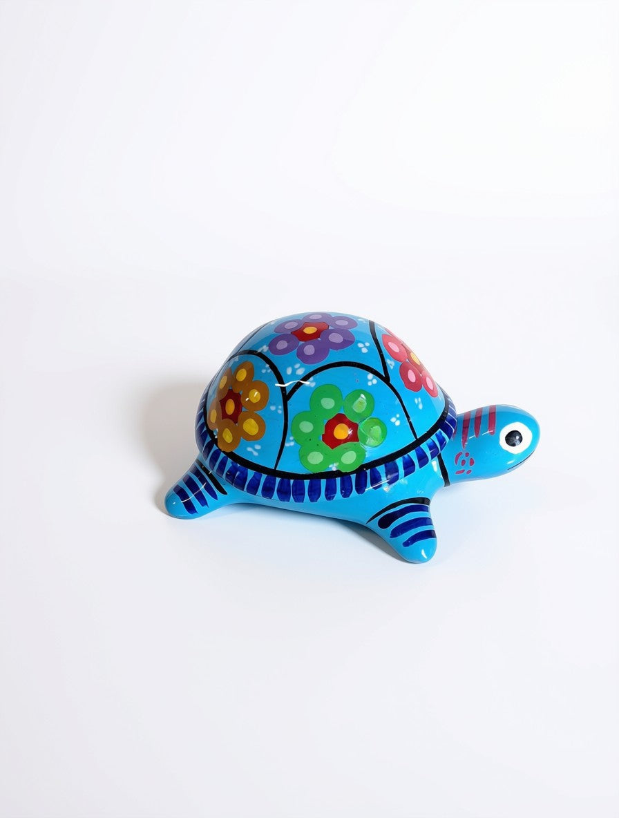 Talavera Turtle Light Blue Small