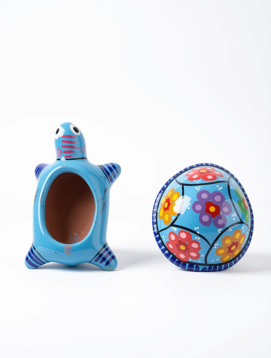 Talavera Turtle Light Blue Small