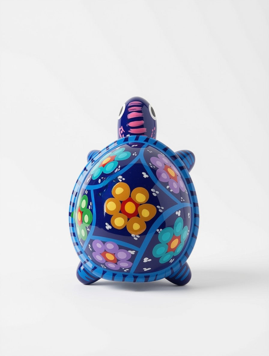 Talavera Turtle Blue Small
