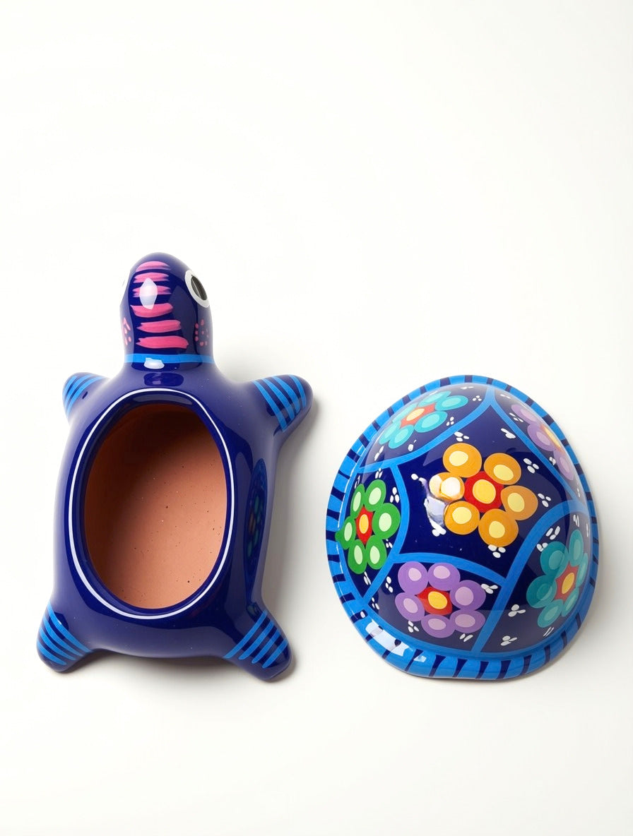 Talavera Turtle Blue Small