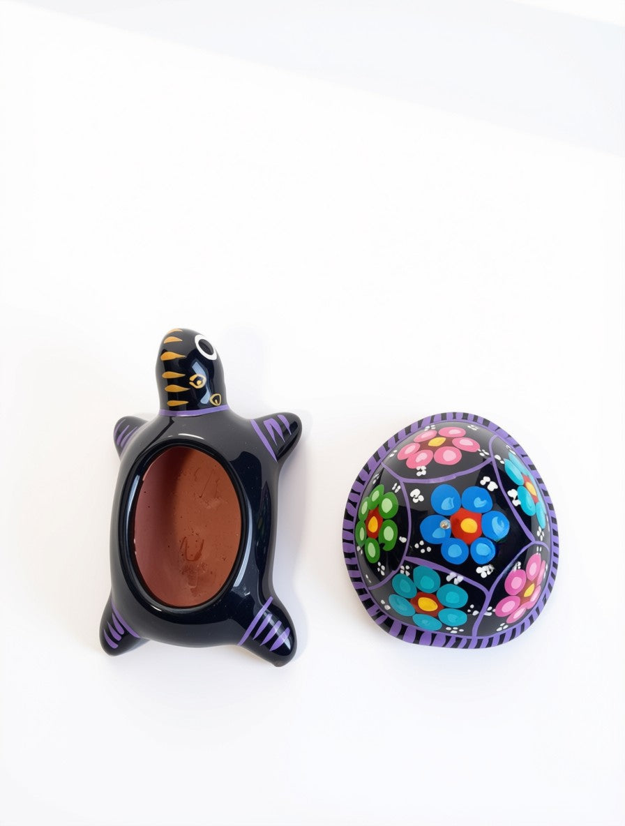 Talavera Turtle Black Small