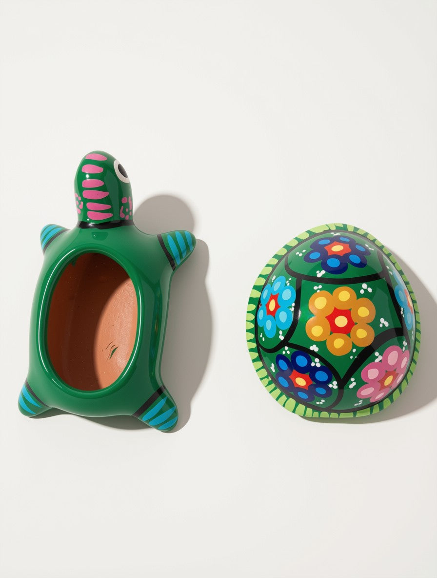 Talavera Turtle Green Small